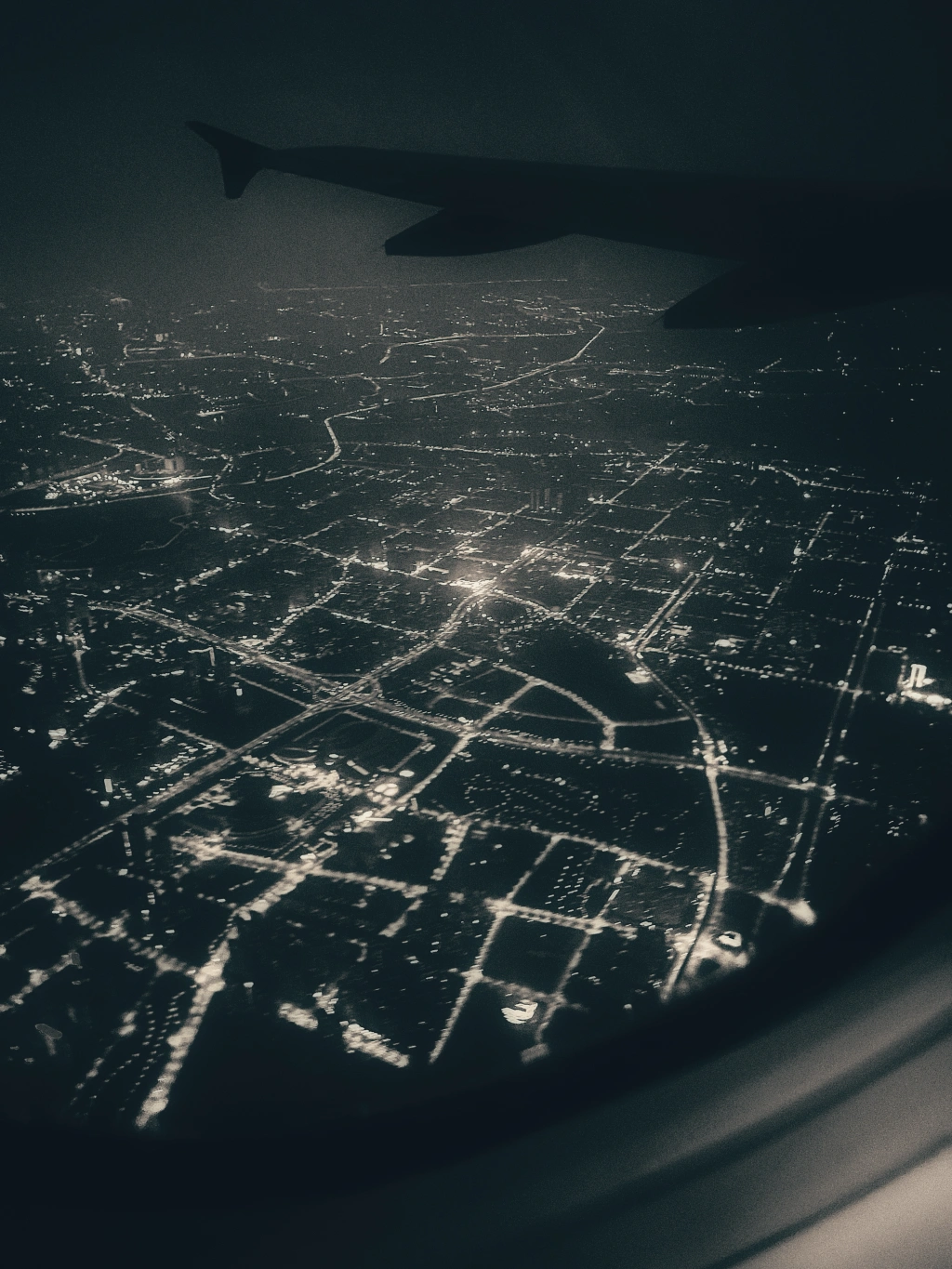 鸟瞰夜景
